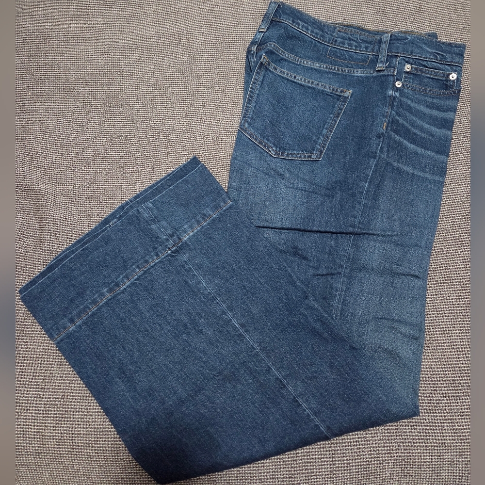 J. Crew Petite Denim Trousers
